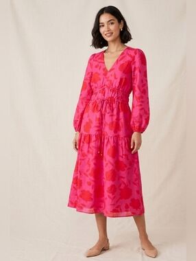 Kate Spade & Target Womens Longsleeve Maxi Dress SZ XS